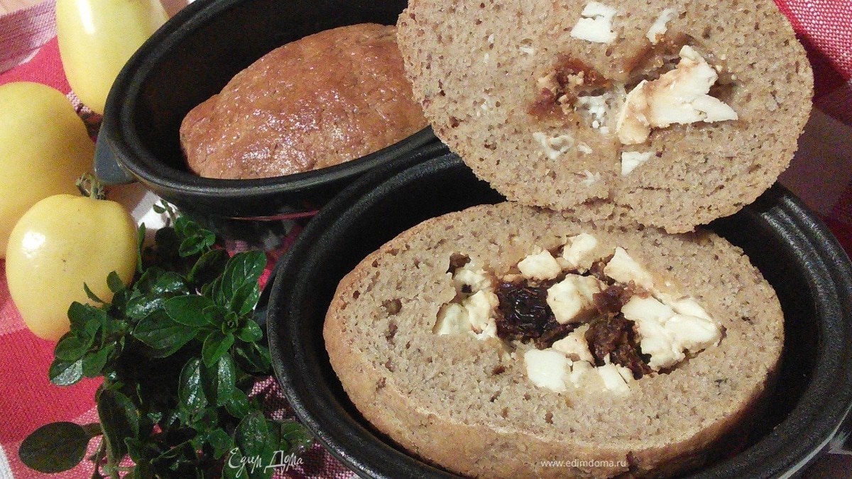 Хлебный кокот с овечьим сыром