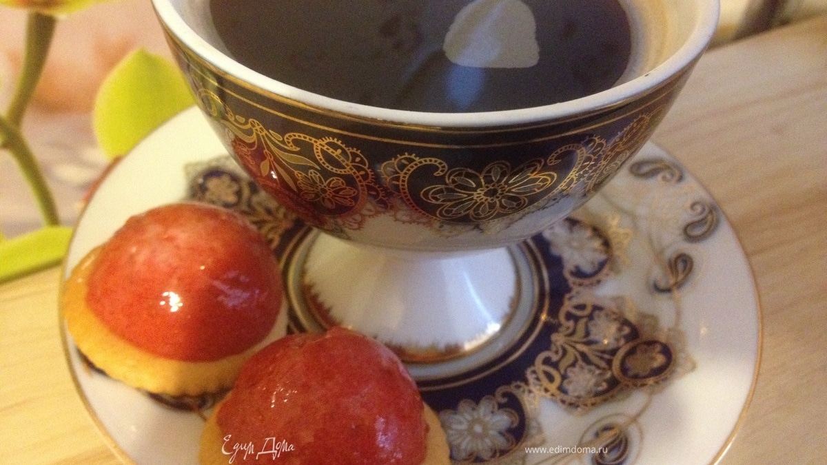 Клубничный рахат-лукум