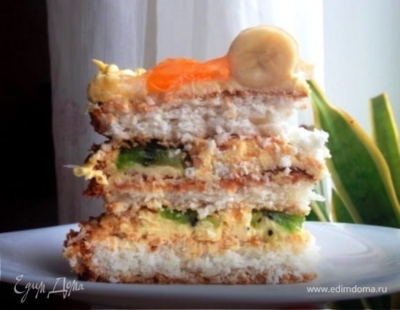 Торт "Кокосовый бум"