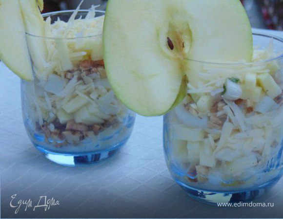 Салат "Нежный кальмар"