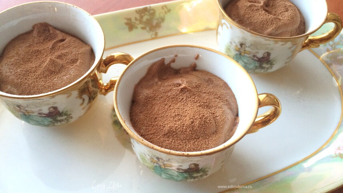 Шоколадный мусс