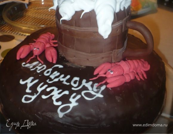 Торт "Пьяная кружка"