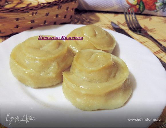Мясные «улитки» на пару Мясные «улитки» на пару