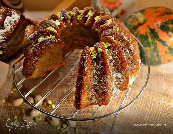 Тыквенно-апельсиновый кекс