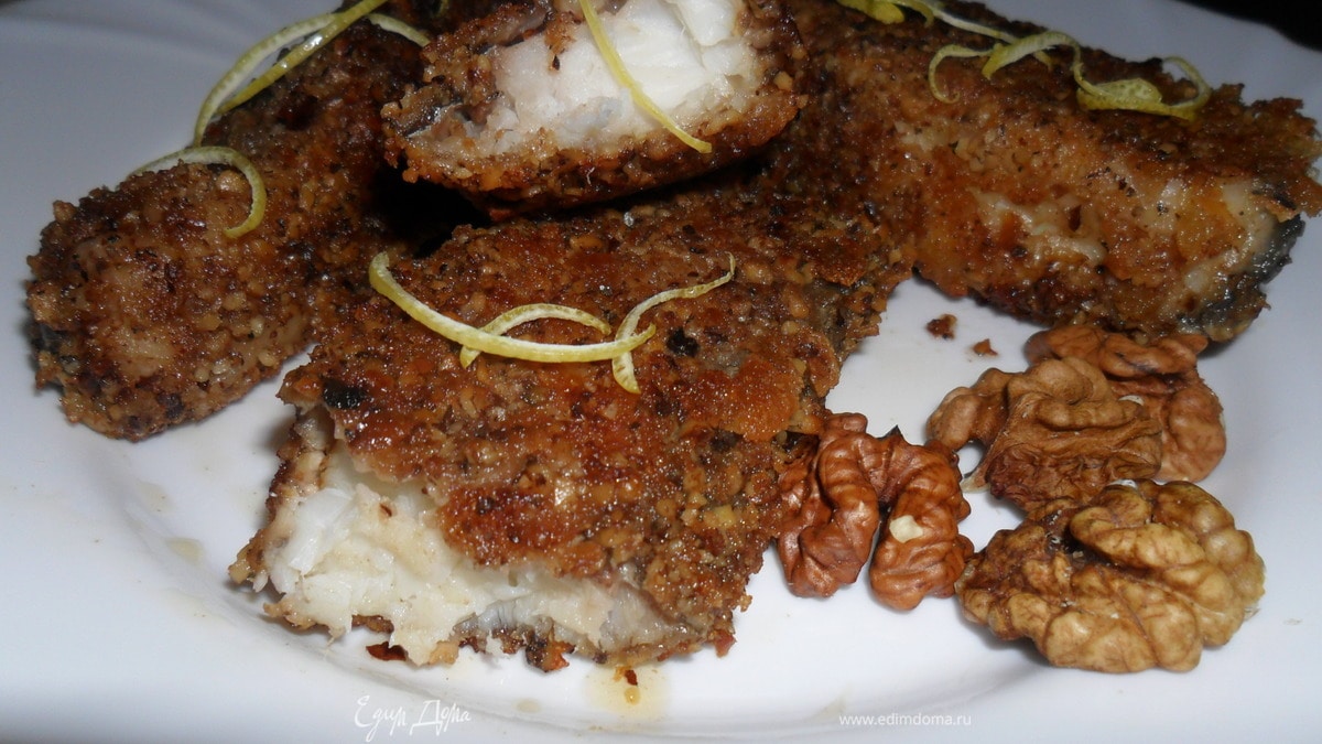 Сом в орехах