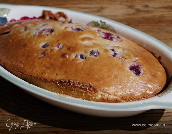 Клафути с ягодами 