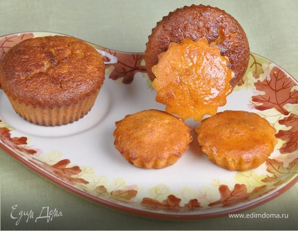 Морковно-апельсиновые кексы Морковно-апельсиновые кексы