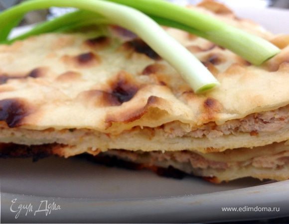 Лепешки с мясом 