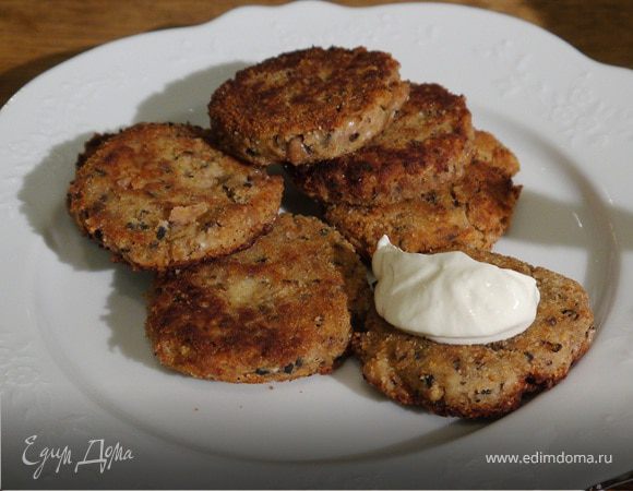 Биточки из фасоли и сыра
