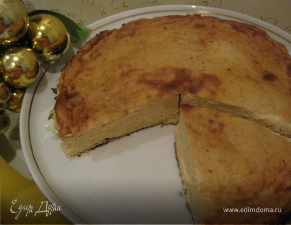 Банановый чизкейк