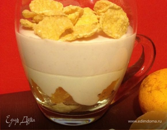 Творожно-фруктовое желе