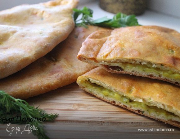 Печеные пирожки-лепешки 