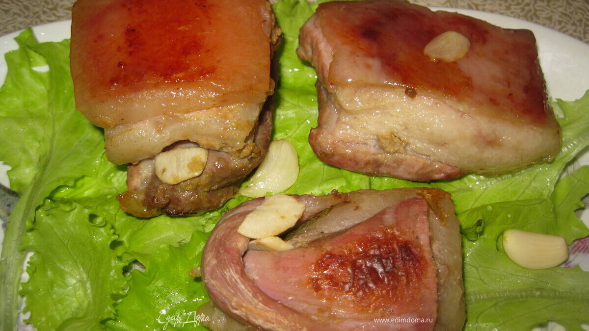 Вкусное, ароматное сало