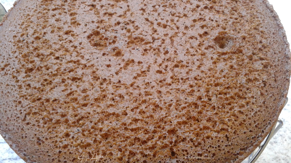 Бисквит шоколадный