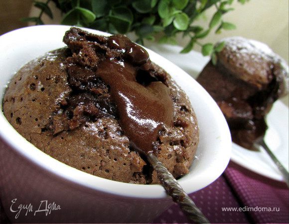 Шоколадный фондан