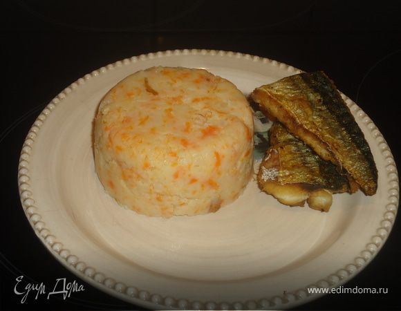 Пюре со скумбрией 