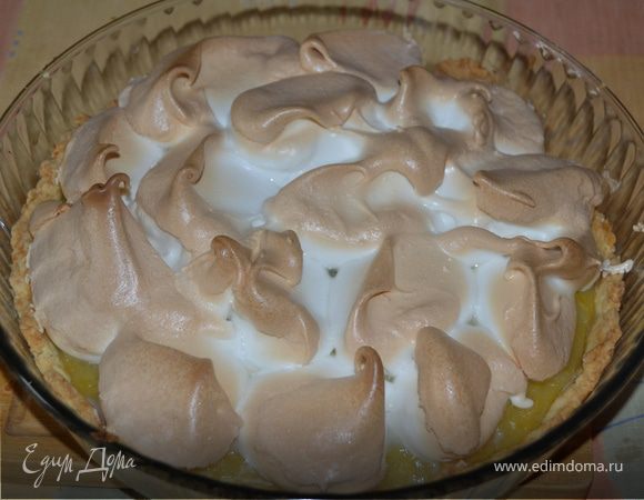 Лимонный пирог с меренгами Лимонный пирог с меренгами