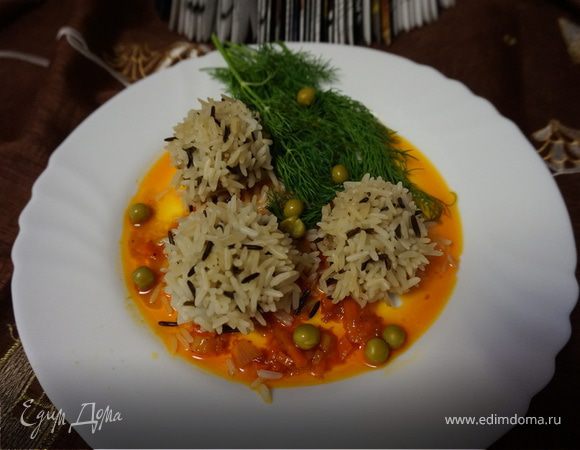 Паровые фрикадельки с рисом Паровые фрикадельки с рисом