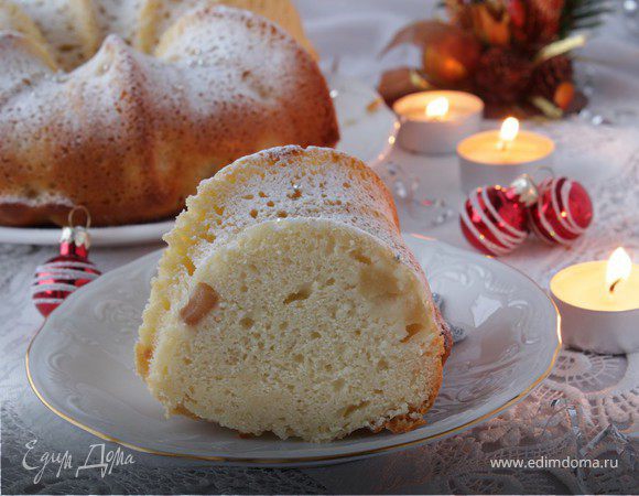 Кекс с грушей и белым шоколадом Кекс с грушей и белым шоколадом