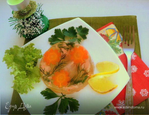 Заливное из семги