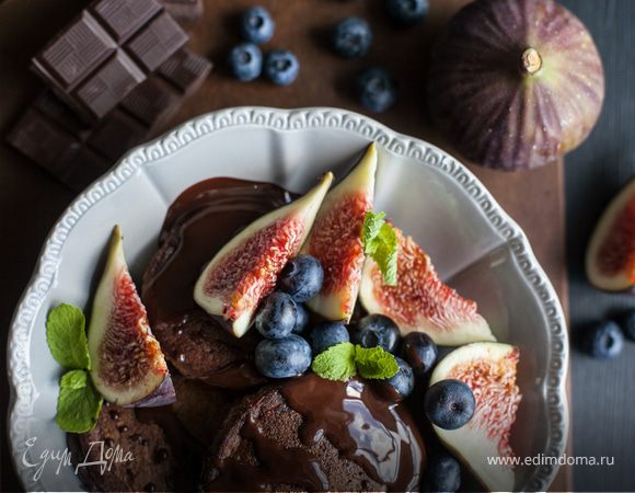 Оладушки с шоколадом