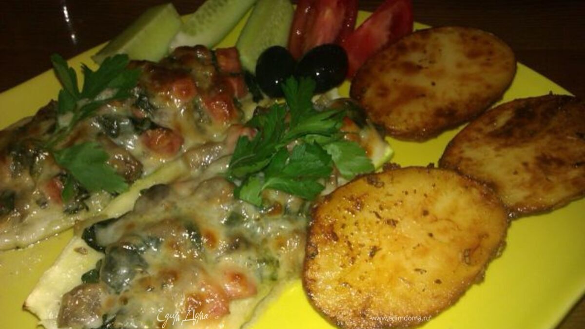 Кабачки фаршированные