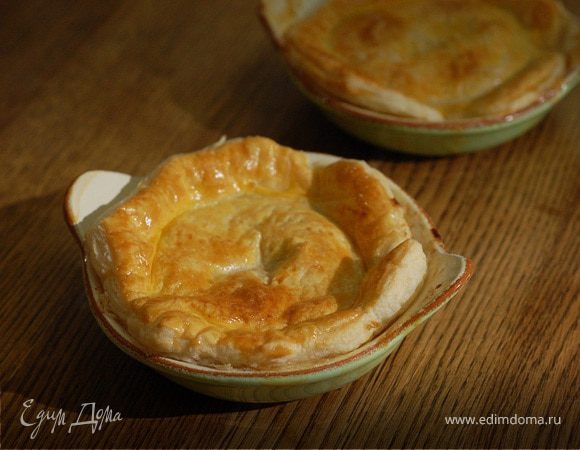 Рыба под слоеным тестом Рыба под слоеным тестом