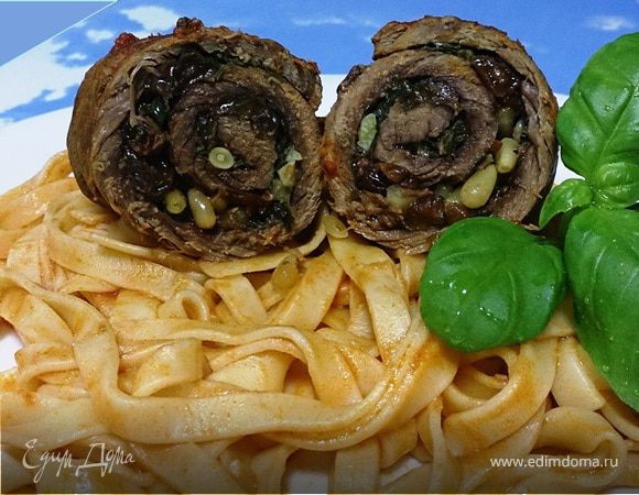 Рулеты из говядины по-неаполитански Рулеты из говядины по-неаполитански