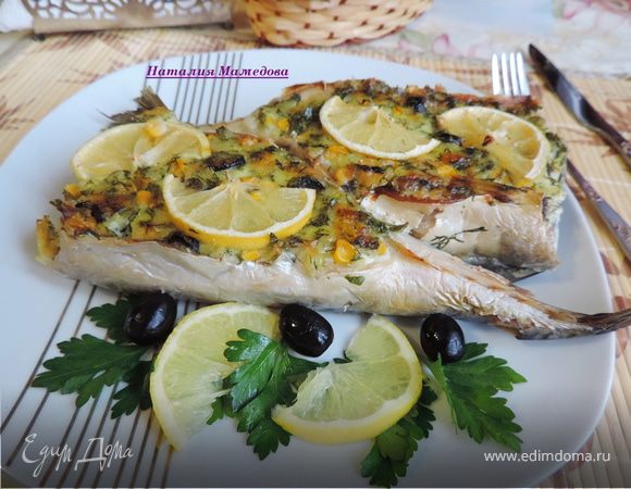 Фаршированная скумбрия "Веселье новогоднее" Фаршированная скумбрия "Веселье новогоднее"