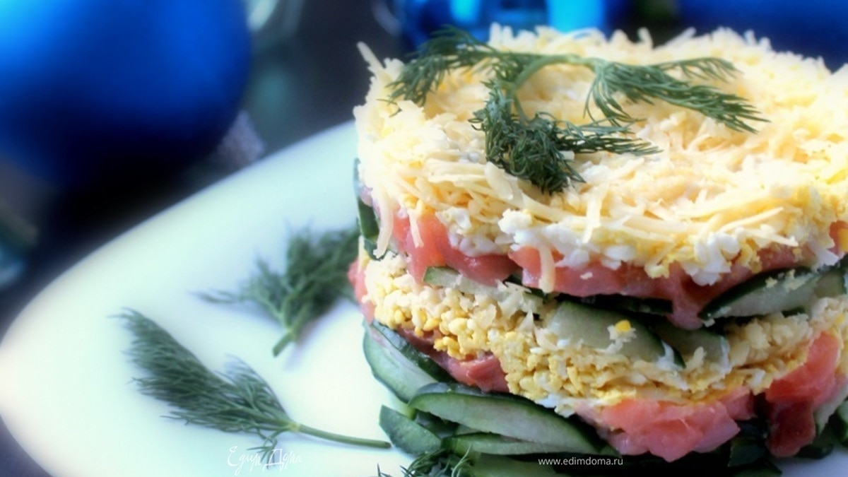 Салат "Мимоза" на Новый Год