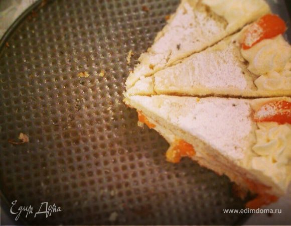 Мандариновый тортик