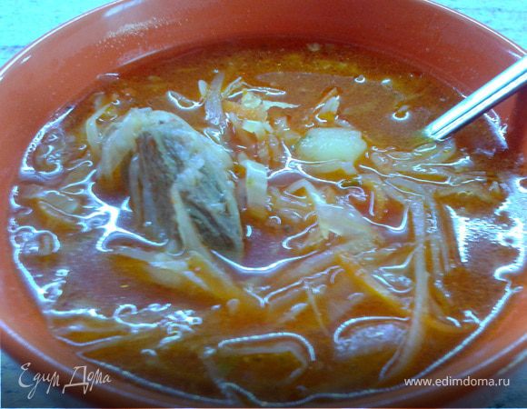 Борщ домашний Борщ домашний