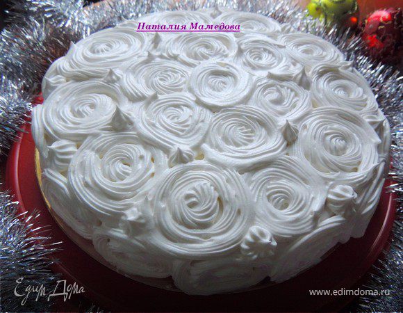 Новогодний торт "Зимняя сказка" Новогодний торт "Зимняя сказка"