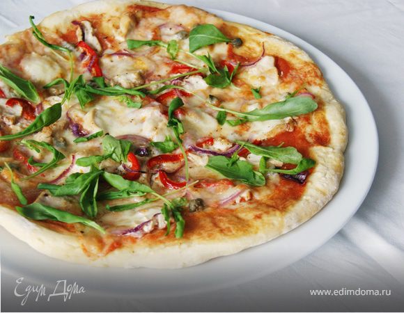 Пицца с курицей