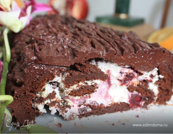 Рождественское полено (yule log) без муки Рождественское полено (yule log) без муки