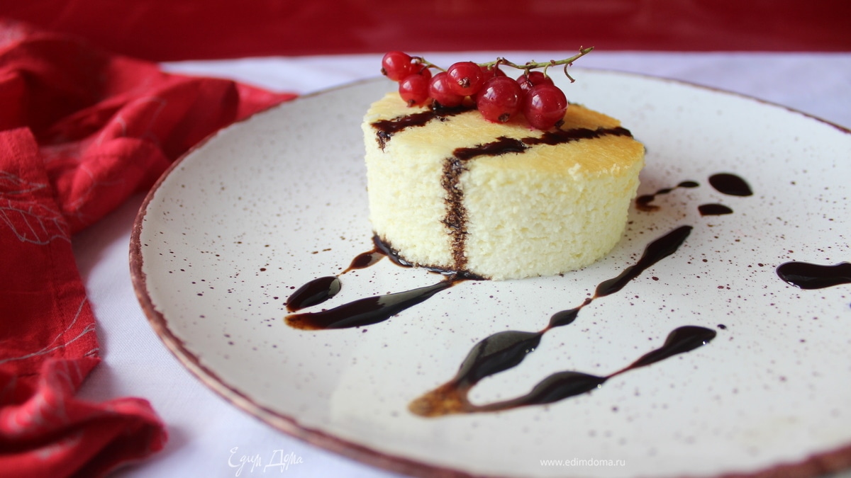 Творожная запеканка-суфле