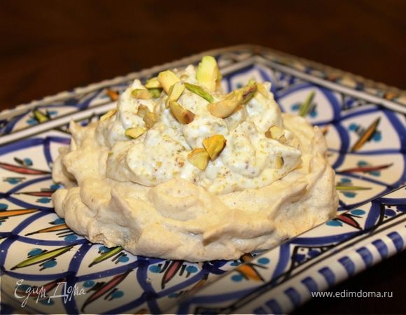 Воздушное фисташковое пирожное Воздушное фисташковое пирожное