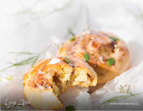 Синнабоны с заварным фундучным кремом Синнабоны с заварным фундучным кремом