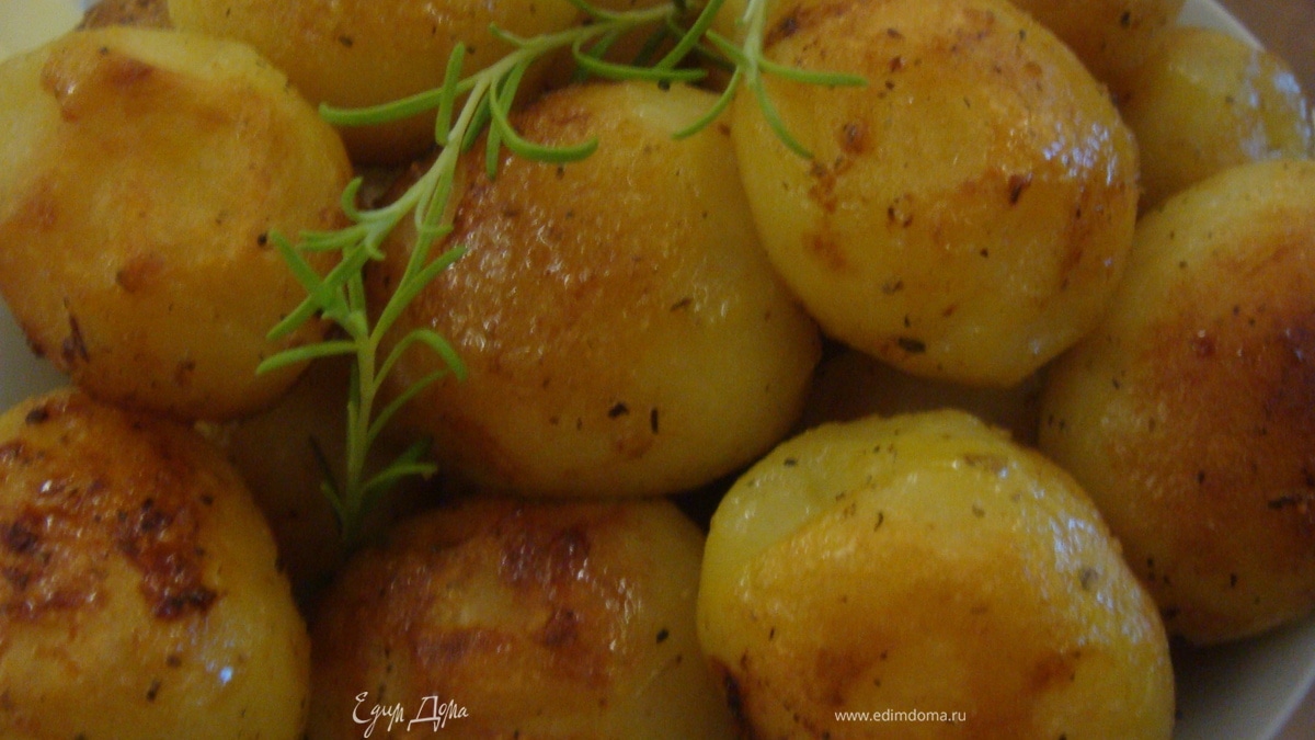 Картофель с медом