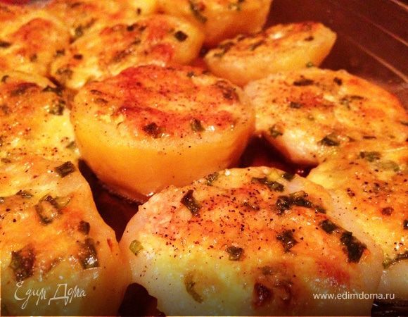 Чесночная картошка
