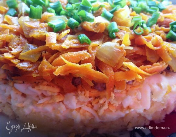 Печеночный салат