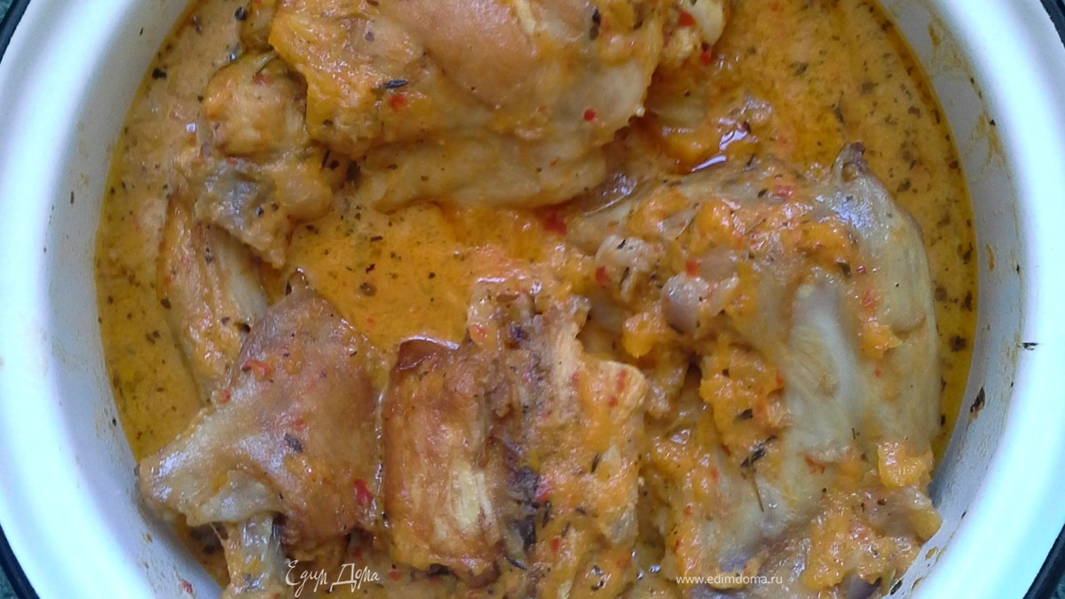 Кролик с тыквой