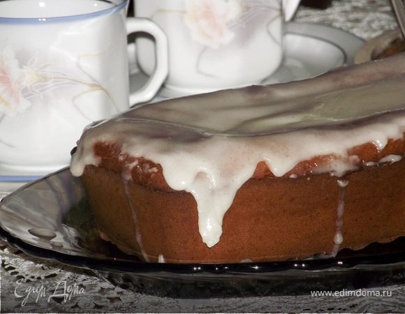 Имбирный кекс с глазурью