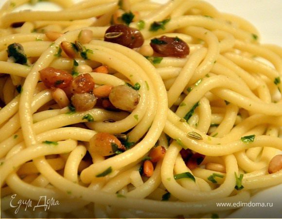 Паста со сбежавшими сардинами Паста со сбежавшими сардинами