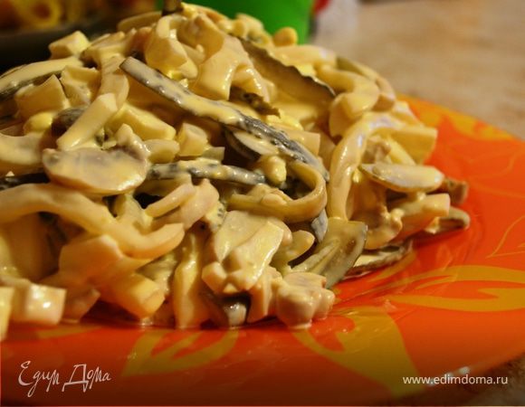 Салат "Кальмаровый"