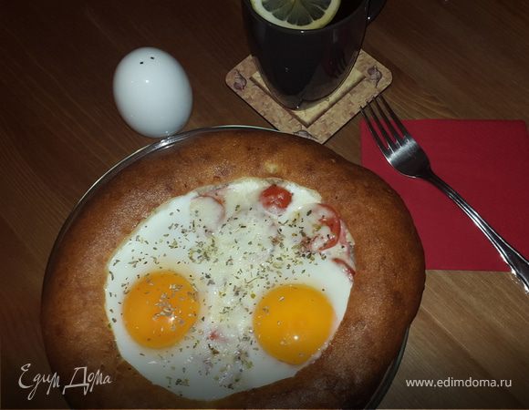 Завтрак в лепешке Завтрак в лепешке