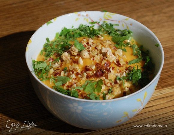 Тыквенный хумус с фундуком Тыквенный хумус с фундуком