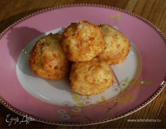 Крокеты с ветчиной Крокеты с ветчиной