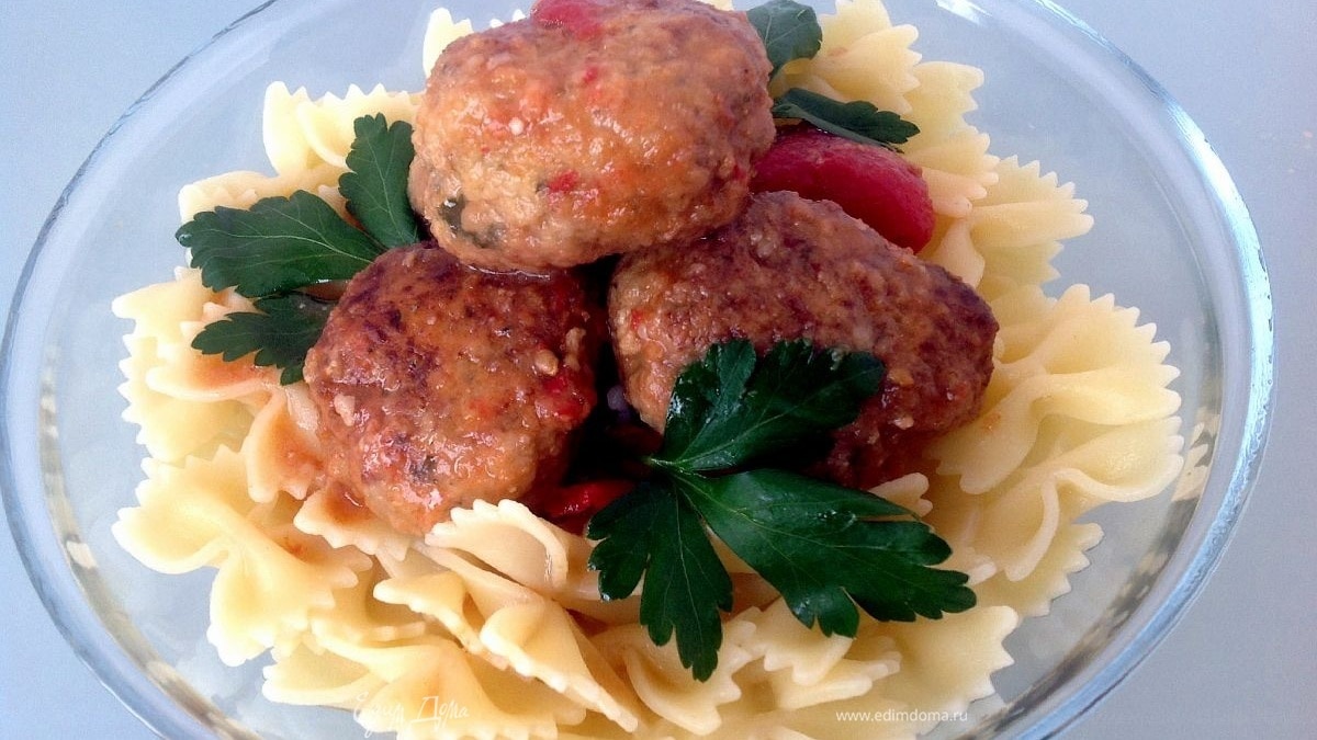 Фрикадельки с пармезаном