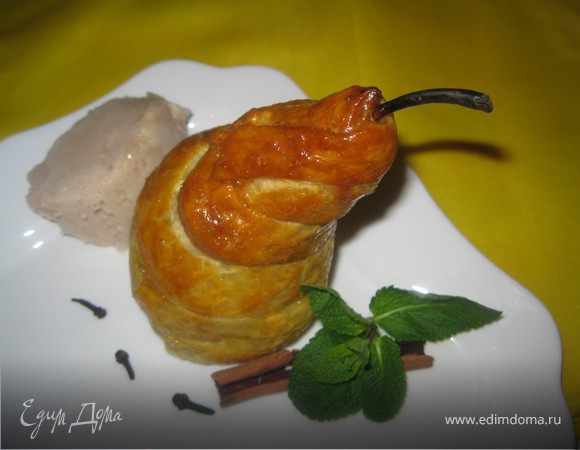 Груши в тесте Груши в тесте